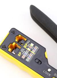 TOOLS  RJ45 Sıkma Aracı, Ağ Tel Soyucu Kablo Kesici,Hepsi bir arada 6P-RJ11/12 8P-RJ45